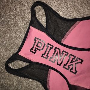 VS PINK BEGONIA SPORTS BRA